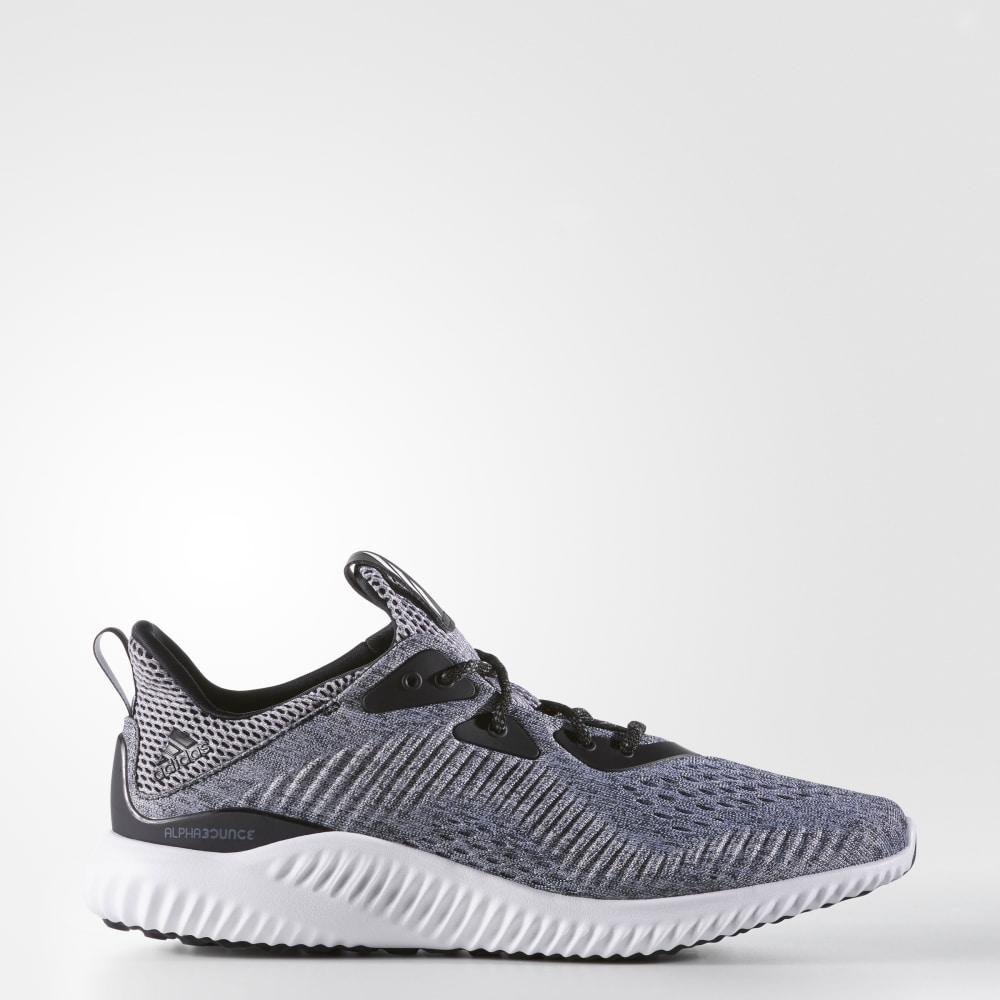 Adidas Men's Alphabounce Running Shoes Black/White/Black Ireland BB9043